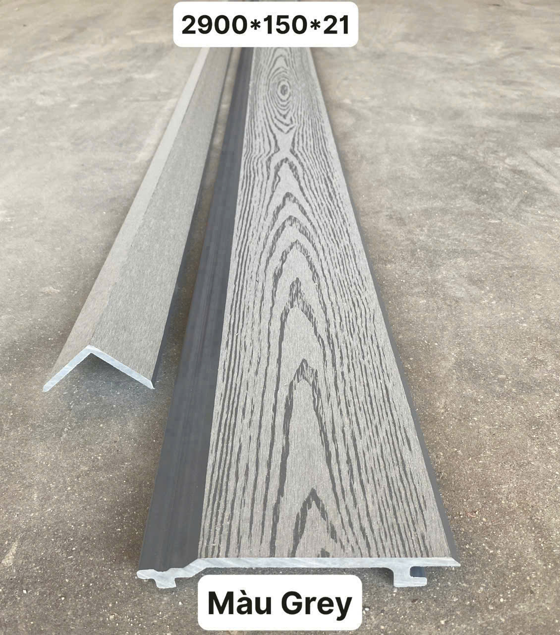 TẤM ỐP 1 SÓNG NGOÀI TRỜI - GREY