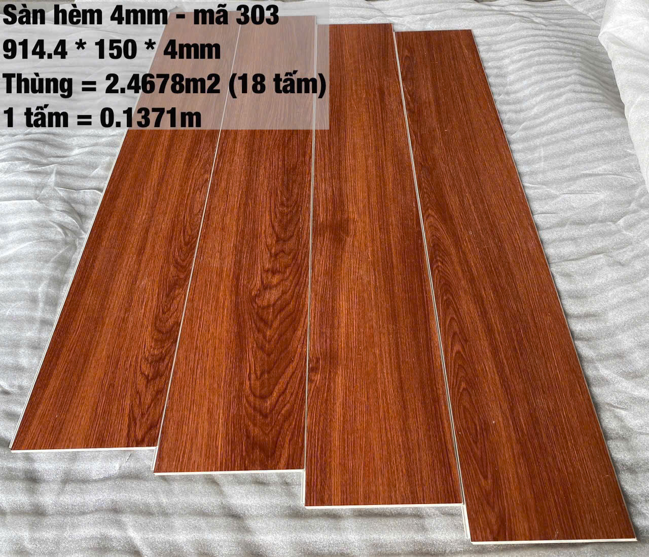 SÀN HÈM KHOÁ 4MM 303